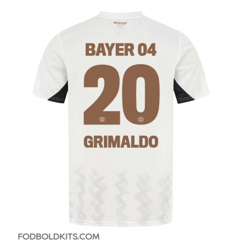 Bayer Leverkusen Alejandro Grimaldo #20 Udebanetrøje 2024-25 Kortærmet